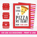 editable printable kids valentine
